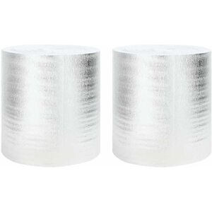 Radiator Heat Reflector Silver 0.5 x 25 m Aluminium Vidaxl Radiator Heat Reflector Silver 0.5 x 25 m Aluminium Vidaxl