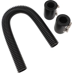Groofoo - Radiator Hose 24in Stainless Steel Efficient Cooling Radiator Coolant Hose Kit for 1‑1/4in 1‑1/2in 1‑3/4in 1‑5/8in Radiator Neck Black Groofoo - Radiator Hose 24in Stainless Steel Efficient Cooling Radiator Coolant Hose Kit for 1‑1/4in 1‑1/2in 1‑3/4in 1‑5/8in Radiator Neck Black