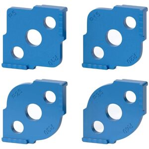 TLILY Radius Jig Router Templates 4 Pcs, Corner Routing Templates, High Hardness ABS+CNC Rounded Corners TLILY Radius Jig Router Templates 4 Pcs, Corner Routing Templates, High Hardness ABS+CNC Rounded Corners