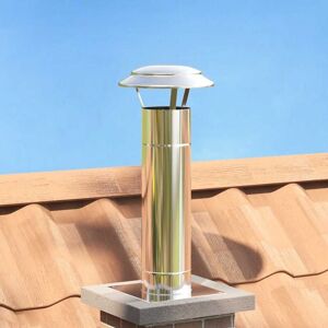 Rain Cover Chimney Silver 25 x 25 x 20 cm Stainless Steel Vidaxl Rain Cover Chimney Silver 25 x 25 x 20 cm Stainless Steel Vidaxl
