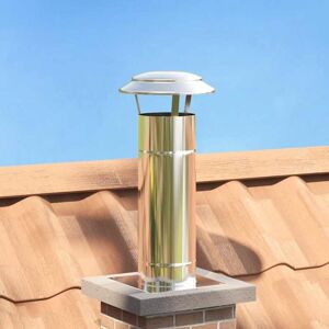 Rain Cover Chimney Silver 25 x 25 x 20 cm Stainless Steel Vidaxl Rain Cover Chimney Silver 25 x 25 x 20 cm Stainless Steel Vidaxl