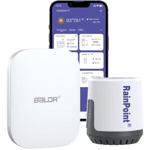 COOCHEER RAINPOINT - Wireless Wi-Fi Digital Rain Gauge for Accurate Rainfall Monitoring via Smart Gateway Hub (Included) - 2.4 GHz Wi-Fi Only COOCHEER RAINPOINT - Wireless Wi-Fi Digital Rain Gauge for Accurate Rainfall Monitoring via Smart Gateway Hub (Included) - 2.4 GHz Wi-Fi Only