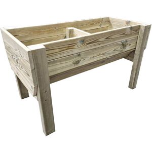 Churnet Valley - Raised Veg Trug Garden Planter - Scandinavian Redwood - L52 x W180 x H60 cm - Minimal Assembly Required Churnet Valley - Raised Veg Trug Garden Planter - Scandinavian Redwood - L52 x W180 x H60 cm - Minimal Assembly Required