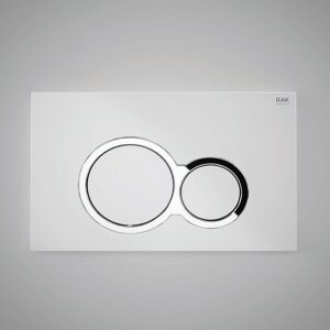 RAK CERAMICS Rak Matt Chrome Flush Plate with Polished Chrome Round Push Plates - FSRAKPPL001 RAK CERAMICS Rak Matt Chrome Flush Plate with Polished Chrome Round Push Plates - FSRAKPPL001