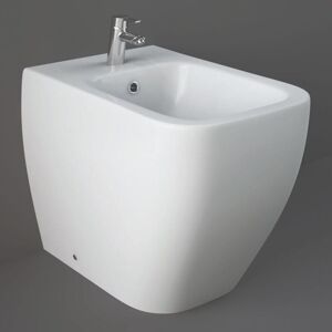 RAK CERAMICS Rak Metropolitan Back to Wall Bidet 525mm Projection - 1 Tap Hole RAK CERAMICS Rak Metropolitan Back to Wall Bidet 525mm Projection - 1 Tap Hole