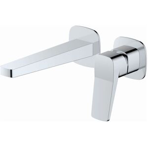 Rak Ceramics - rak Petit Square Wall Mounted Basin Mixer Tap - Chrome Rak Ceramics - rak Petit Square Wall Mounted Basin Mixer Tap - Chrome
