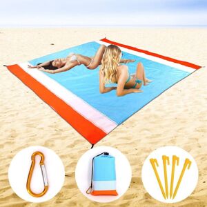 Readcly - Beach Mat Beach Mat Large 200cm x 210cm Beach Blanket Camping Waterproof Sandproof Portable Beach Towel with Pocket Portable Foldable Beach Readcly - Beach Mat Beach Mat Large 200cm x 210cm Beach Blanket Camping Waterproof Sandproof Portable Beach Towel with Pocket Portable Foldable Beach