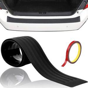 LINGHHANG Rear bumper protection strip, universal anti-collision strip made of durable black rubber, protects and hides scratches LINGHHANG Rear bumper protection strip, universal anti-collision strip made of durable black rubber, protects and hides scratches