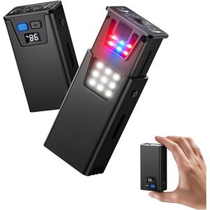 WOIYIC Rechargeable LED Flashlight, Tactical Flashlight with Power Display, 1000 LM, USB-C, IPX5, 1800 mAh, Magnetic Base, Red and Blue Warning Lights WOIYIC Rechargeable LED Flashlight, Tactical Flashlight with Power Display, 1000 LM, USB-C, IPX5, 1800 mAh, Magnetic Base, Red and Blue Warning Lights