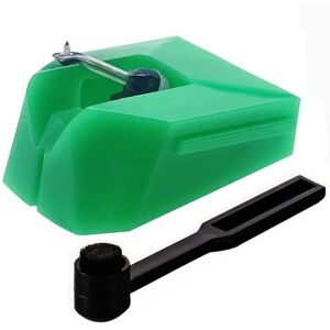 TLILY Record Player Needle for AT-VMN95E Stylu, Elliptical Turntable TLILY Record Player Needle for AT-VMN95E Stylu, Elliptical Turntable