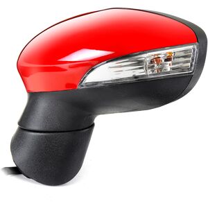 INSMA Red Electric Door Wing Mirror Passenger Side Left N/s For Ford Fiesta Mk7 08-12 Left Side INSMA Red Electric Door Wing Mirror Passenger Side Left N/s For Ford Fiesta Mk7 08-12 Left Side