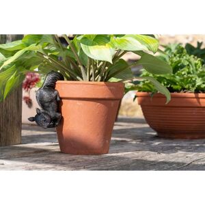 Red Squirrel Plant Pot Hanger - L13 x W4.5 x H7 cm Red Squirrel Plant Pot Hanger - L13 x W4.5 x H7 cm