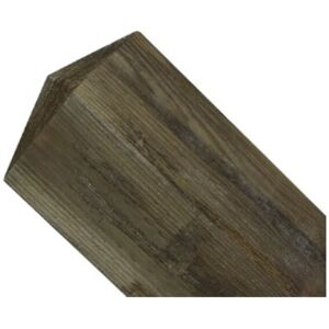 Cannock Gates - Drayton Shaped Pyramid Top Post - Pressure Treated Scandinavian Redwood - L125 x W125 x H1525 mm Cannock Gates - Drayton Shaped Pyramid Top Post - Pressure Treated Scandinavian Redwood - L125 x W125 x H1525 mm