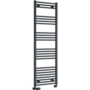 Reina - Capo Straight Heated Towel Rail 1600mm h x 600mm w - Anthracite Reina - Capo Straight Heated Towel Rail 1600mm h x 600mm w - Anthracite