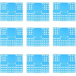 Relaxdays Clothes Folding Board, Foldable, 68 x 57 cm, Laundry Folder for Shirts, Blouses, Flexible, Flip & Fold, Blue Relaxdays Clothes Folding Board, Foldable, 68 x 57 cm, Laundry Folder for Shirts, Blouses, Flexible, Flip & Fold, Blue