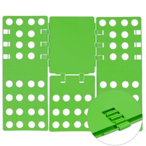 Relaxdays - 4th Generation Clothes Folding Board, Compact, Laundry Folder for Shirts, Blouses, Flip & Fold, Green Relaxdays - 4th Generation Clothes Folding Board, Compact, Laundry Folder for Shirts, Blouses, Flip & Fold, Green