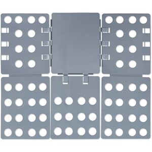 Relaxdays 4th Generation Clothes Folding Board, Compact, Laundry Folder for Shirts, Blouses, Flexible, Flip & Fold, Grey Relaxdays 4th Generation Clothes Folding Board, Compact, Laundry Folder for Shirts, Blouses, Flexible, Flip & Fold, Grey