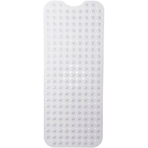 Relaxdays Bathtub Mat, Extra Large Size with Suction Cups, Washable, 97 x 39 cm, Different Colours Relaxdays Bathtub Mat, Extra Large Size with Suction Cups, Washable, 97 x 39 cm, Different Colours
