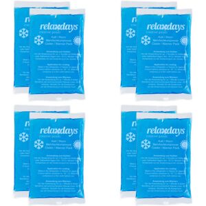 RELAXDAYS 16 x gel packs, hot/cold compresses, 9 x 15 cm, first aid, reusable gel packs, blue, set RELAXDAYS 16 x gel packs, hot/cold compresses, 9 x 15 cm, first aid, reusable gel packs, blue, set