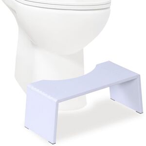 Relaxdays toilet footstool, foldable, for adults, bamboo, non-slip, HxWxD: 19x43.5x20 cm, white Relaxdays toilet footstool, foldable, for adults, bamboo, non-slip, HxWxD: 19x43.5x20 cm, white