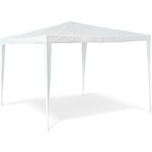 Relaxdays - Gazebo Party Tent 2.5x3x3m Garden Canopy Pavilion Marquee, Roof, 100% pe, Tent for Festivals, Camping, Steel Frame, White Relaxdays - Gazebo Party Tent 2.5x3x3m Garden Canopy Pavilion Marquee, Roof, 100% pe, Tent for Festivals, Camping, Steel Frame, White