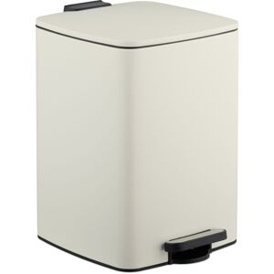 Relaxdays Kitchen Pedal Bin, 20 Litres, Removable Inner Bucket, with Rubbish Bag Liners, Waste Disposal, Iron, Beige Relaxdays Kitchen Pedal Bin, 20 Litres, Removable Inner Bucket, with Rubbish Bag Liners, Waste Disposal, Iron, Beige