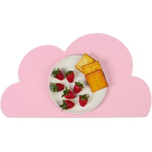 Relaxdays - Children's Placemat, Cloud-shaped, Non-slip, Washable, Silicone Table Mat Baby, WxD: 47 x 26.5 cm, Pink Relaxdays - Children's Placemat, Cloud-shaped, Non-slip, Washable, Silicone Table Mat Baby, WxD: 47 x 26.5 cm, Pink