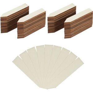 Set of 120 Relaxdays Plant Labels, For Labelling Flower & Herb Pots, Garden Tags, Wooden Markers, 10.5 cm, Natural Set of 120 Relaxdays Plant Labels, For Labelling Flower & Herb Pots, Garden Tags, Wooden Markers, 10.5 cm, Natural