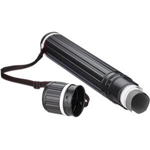 RELAXDAYS 4 x poster tube, up to A0 size, for transporting posters and drawings, extendable 64–107 cm, art roll, black/white RELAXDAYS 4 x poster tube, up to A0 size, for transporting posters and drawings, extendable 64–107 cm, art roll, black/white