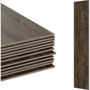 Relaxdays self-adhesive PVC flooring, wood look, bathroom & kitchen, 91x15 cm, non-slip & easy to clean. Relaxdays self-adhesive PVC flooring, wood look, bathroom & kitchen, 91x15 cm, non-slip & easy to clean.