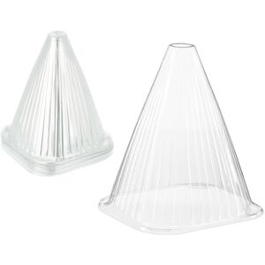 Relaxdays - Plant Cover, 24x Set, Hat, Protection, Frost Prevention, Growth Aid, HxWxD: 22 x 19 x 19 cm, pvc, Transparent Relaxdays - Plant Cover, 24x Set, Hat, Protection, Frost Prevention, Growth Aid, HxWxD: 22 x 19 x 19 cm, pvc, Transparent