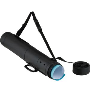Relaxdays telescopic poster roll, 80–135 cm, Ø 14 cm, for transporting posters & drawings, roll for up to DIN A0, black Relaxdays telescopic poster roll, 80–135 cm, Ø 14 cm, for transporting posters & drawings, roll for up to DIN A0, black
