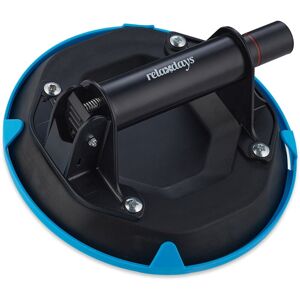 Relaxdays - Vacuum Suction Lifter, 2x Set, Glass, Tile & Slab Transport, Up to 120 kg, Suction Holder, Black and Blue Relaxdays - Vacuum Suction Lifter, 2x Set, Glass, Tile & Slab Transport, Up to 120 kg, Suction Holder, Black and Blue