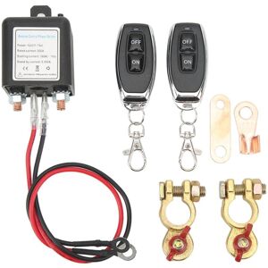 TINOR Remote Battery Disconnect Switch, dc 12V Car Cut Off Switch, Anti-theft, Main Kill Switch with Remote Controlled Copper Terminal for Car (12V200A) TINOR Remote Battery Disconnect Switch, dc 12V Car Cut Off Switch, Anti-theft, Main Kill Switch with Remote Controlled Copper Terminal for Car (12V200A)