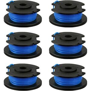 COOCHEER Replacement line spool for Ryobi One+ AC14RL3A, Olt1832 Rac124, 1.6 mm, for Ryobi 18 V, 24 V, 40 V lawnmowers, 3.4 m (6 pieces) COOCHEER Replacement line spool for Ryobi One+ AC14RL3A, Olt1832 Rac124, 1.6 mm, for Ryobi 18 V, 24 V, 40 V lawnmowers, 3.4 m (6 pieces)
