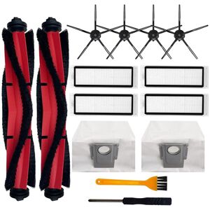 Tlily - Replacement Parts Accessories Kit for Xiaomi Roborock Q5 Q5+ Plus Robot Vacuum Main Side Brushes Hepa Filters Dust Bags Tlily - Replacement Parts Accessories Kit for Xiaomi Roborock Q5 Q5+ Plus Robot Vacuum Main Side Brushes Hepa Filters Dust Bags