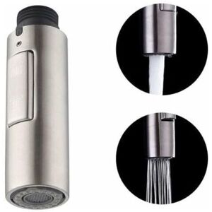 Replacement spout for kitchen faucet, universal G1/2 pull-out tap head, brushed 304 stainless steel Ymyny Replacement spout for kitchen faucet, universal G1/2 pull-out tap head, brushed 304 stainless steel Ymyny