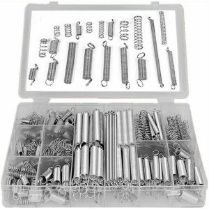 Euritecsa - Ressorts de Traction et Compression Coffret Assortiment Ressorts - 200 Pièces Euritecsa - Ressorts de Traction et Compression Coffret Assortiment Ressorts - 200 Pièces
