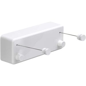 TINOR Retractable Clothesline ABS + Aluminum Clothes Dryer with Double Adjustable Stainless Steel Rope Hotel Style Heavy Duty, Wall Mount Method, 13.8ft, TINOR Retractable Clothesline ABS + Aluminum Clothes Dryer with Double Adjustable Stainless Steel Rope Hotel Style Heavy Duty, Wall Mount Method, 13.8ft,