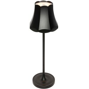 QAZQA Retro Table Lamp Black Rechargeable IP44 - Granny QAZQA Retro Table Lamp Black Rechargeable IP44 - Granny