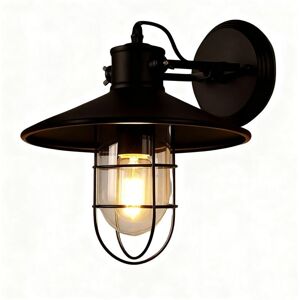 NORCKS Retro Wall Lights Vintage Wall Lights E27 Iron Wall Light For Bedroom Bar Hotel Black NORCKS Retro Wall Lights Vintage Wall Lights E27 Iron Wall Light For Bedroom Bar Hotel Black