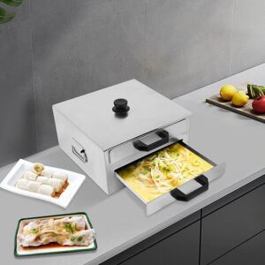 CNCEST Rice Noodle Rolls Machine, Stainless Steel Cantonese Rice Rolls Machine with Extra Tray, Top Open Chinese Steamed Vermicelli Roll Food Steamer, CNCEST Rice Noodle Rolls Machine, Stainless Steel Cantonese Rice Rolls Machine with Extra Tray, Top Open Chinese Steamed Vermicelli Roll Food Steamer,