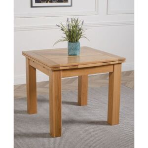 MODERN FURNITURE DIRECT Richmond 90 - 150cm Small Oak Extendable Dining Table MODERN FURNITURE DIRECT Richmond 90 - 150cm Small Oak Extendable Dining Table