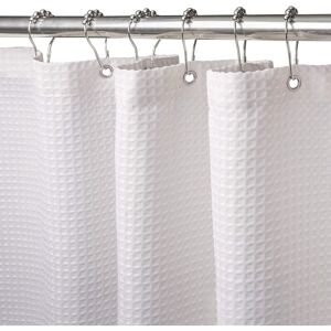 SERBIA Rideau de douche gaufré avec anneau en métal rideau de douche baignoire tissu résistant à la moisissure rideau de salle de bain robuste pour SERBIA Rideau de douche gaufré avec anneau en métal rideau de douche baignoire tissu résistant à la moisissure rideau de salle de bain robuste pour