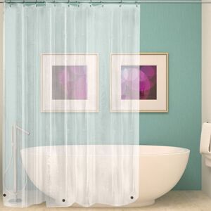 Serbia - Rideau de Douche Transparent Rideaux de Douche peva Rideau de Douche Anti Moisissure et Imperméable avec 12 Crochets pour Salle de Bains Serbia - Rideau de Douche Transparent Rideaux de Douche peva Rideau de Douche Anti Moisissure et Imperméable avec 12 Crochets pour Salle de Bains