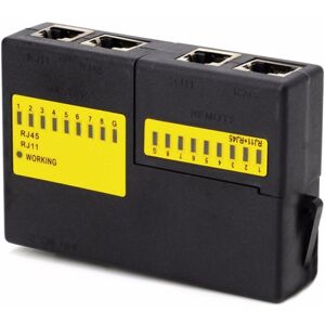 MEMKEY RJ45 RJ11 RJ12 UTP LAN Network Cable Tester Network Tool not included Battery Black MEMKEY RJ45 RJ11 RJ12 UTP LAN Network Cable Tester Network Tool not included Battery Black
