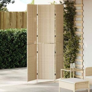 Room Divider Folding Manual Beige 147 x 180 cm Poly Rattan Vidaxl Room Divider Folding Manual Beige 147 x 180 cm Poly Rattan Vidaxl