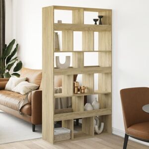 Bonnevie - Room Divider,Partitio,Separator Sonoma Oak 100x33x187.5 cm Engineered Wood VSVS177567 Bonnevie - Room Divider,Partitio,Separator Sonoma Oak 100x33x187.5 cm Engineered Wood VSVS177567