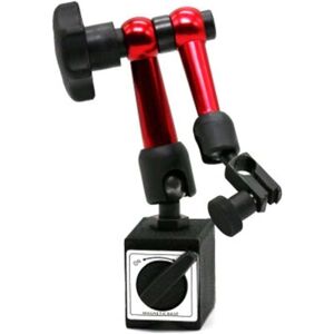 YMYNY Round Metal Dial Indicator Tool Set and Flexible Mini Magnetic Base Holder - Accuracy 0.01 mm, Range 0-10 mm mumu YMYNY Round Metal Dial Indicator Tool Set and Flexible Mini Magnetic Base Holder - Accuracy 0.01 mm, Range 0-10 mm mumu