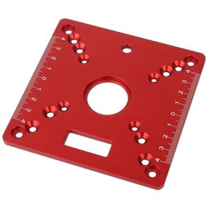 TLILY Router Table Insert Plate,Mini Square Woodworking Bench Flip Plate,Multifunctional Trimming Engraving TLILY Router Table Insert Plate,Mini Square Woodworking Bench Flip Plate,Multifunctional Trimming Engraving